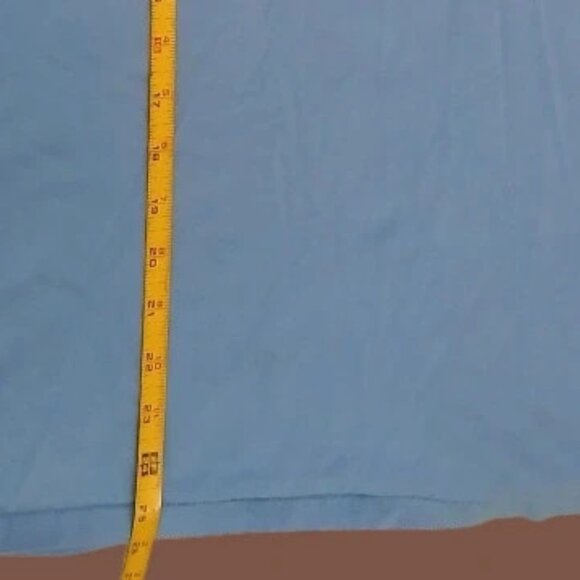 Adidas Logo Tee Golf Short Sleeve Cotton Shirt Mens Sz M Blue Style #ADVR2000 - Picture 13 of 14